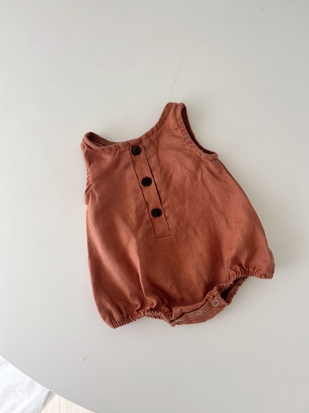 Apricot romper size 0-3m