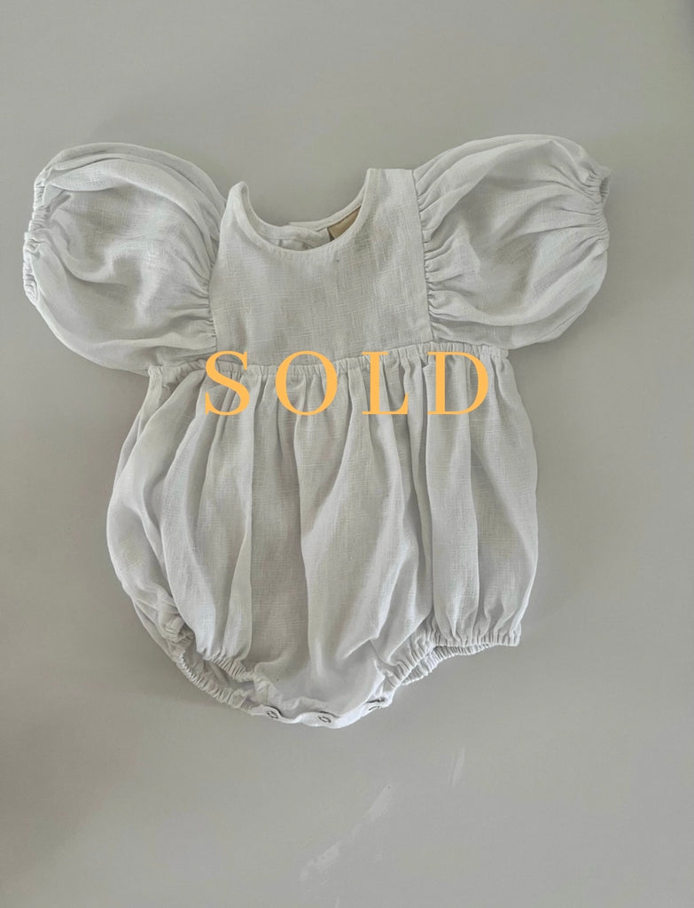 Poppy romper pre loved 6-12m - Marlow and Mae