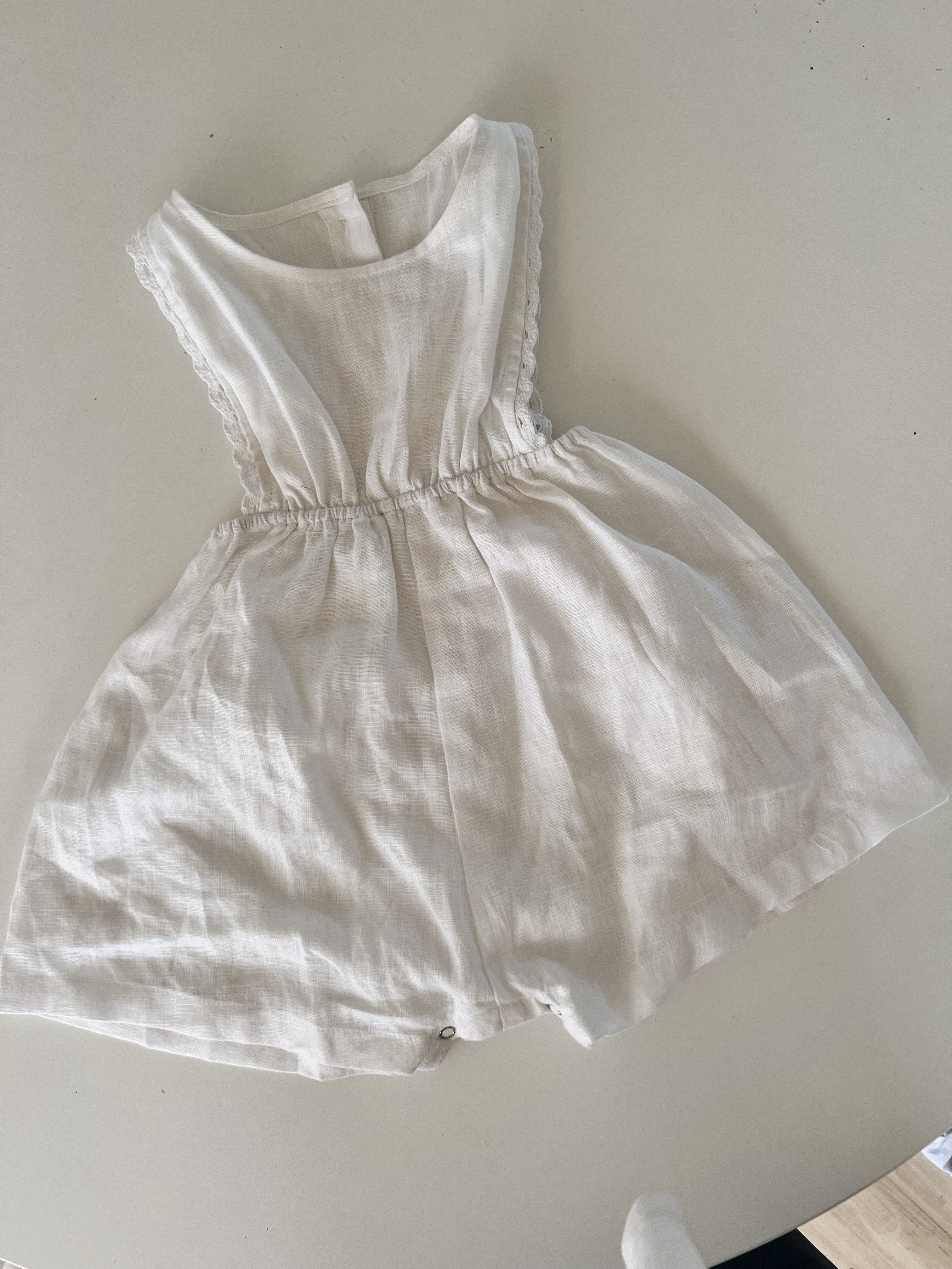 【正規品】marlow and mae ホワイト 長袖ロンパース Marlow and Mae] ジアロンパース | baby_baby_baby_select