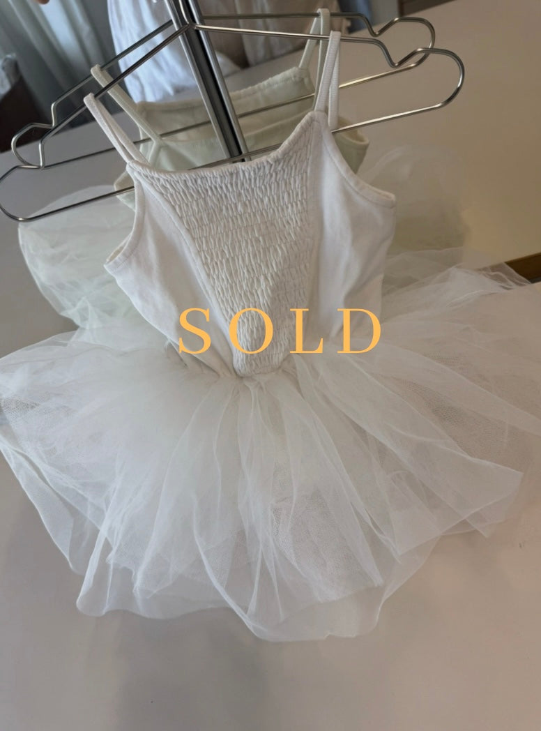 Shirred tutu size 2 (pre loved)
