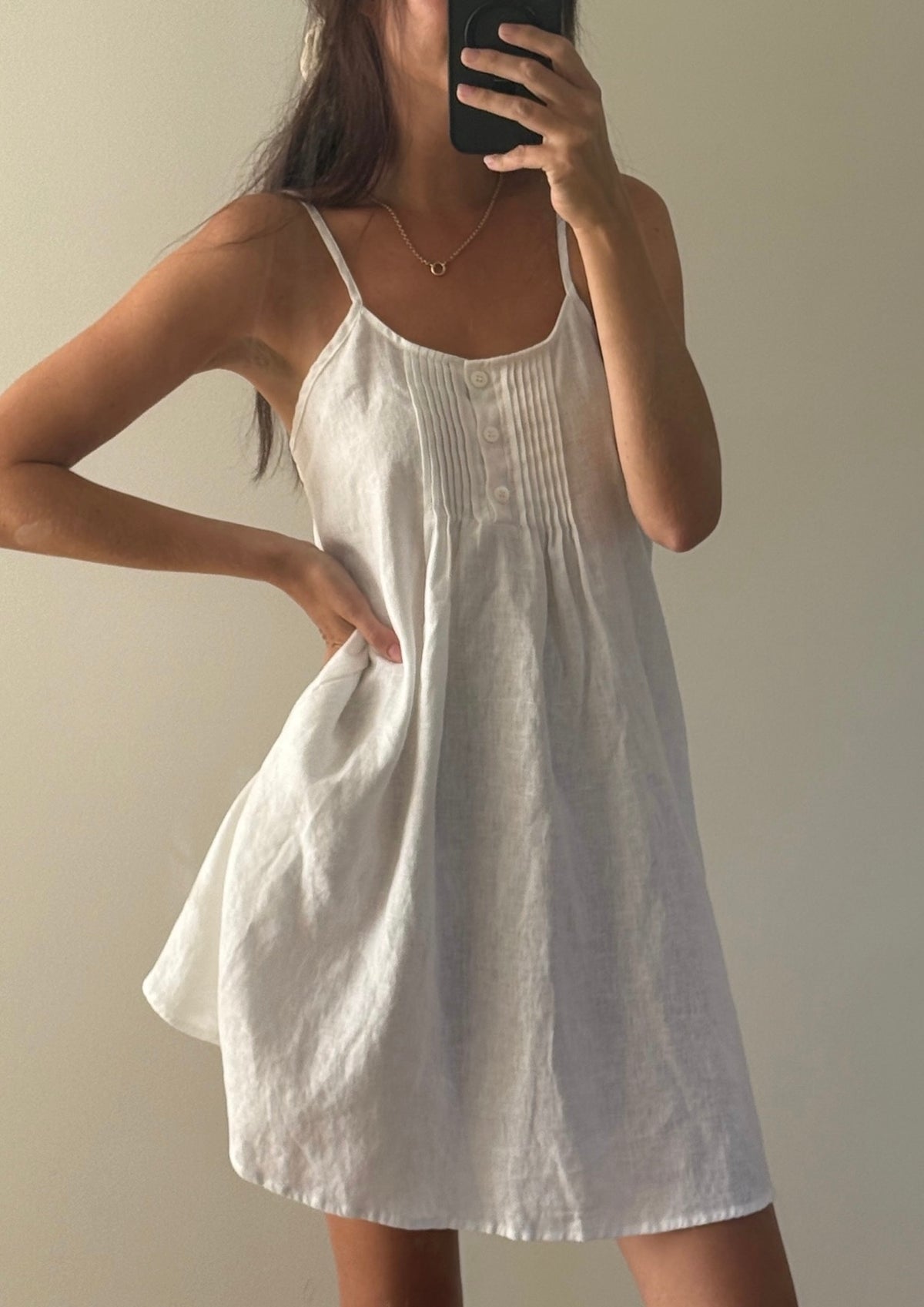 Linen slip