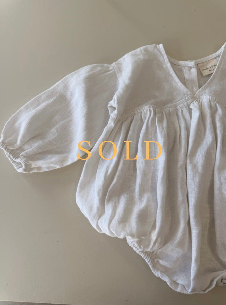 Gia romper size 3 (pre loved) - Marlow and Mae