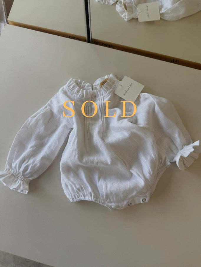 美品　marlow and mae Jean Romper 1y Jean Romper - Marlow and Mae