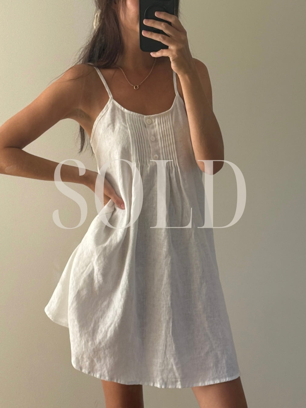 Linen slip size medium