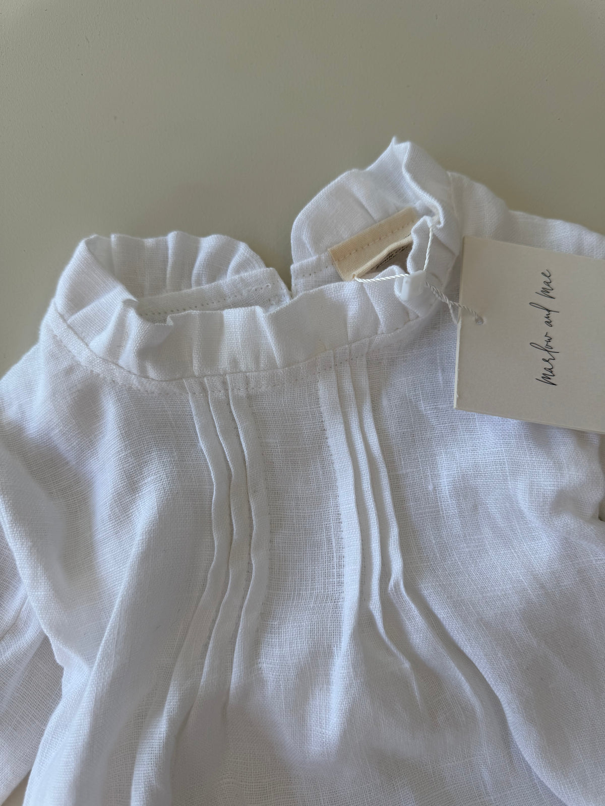 Jean romper size 0-3 months (seconds)
