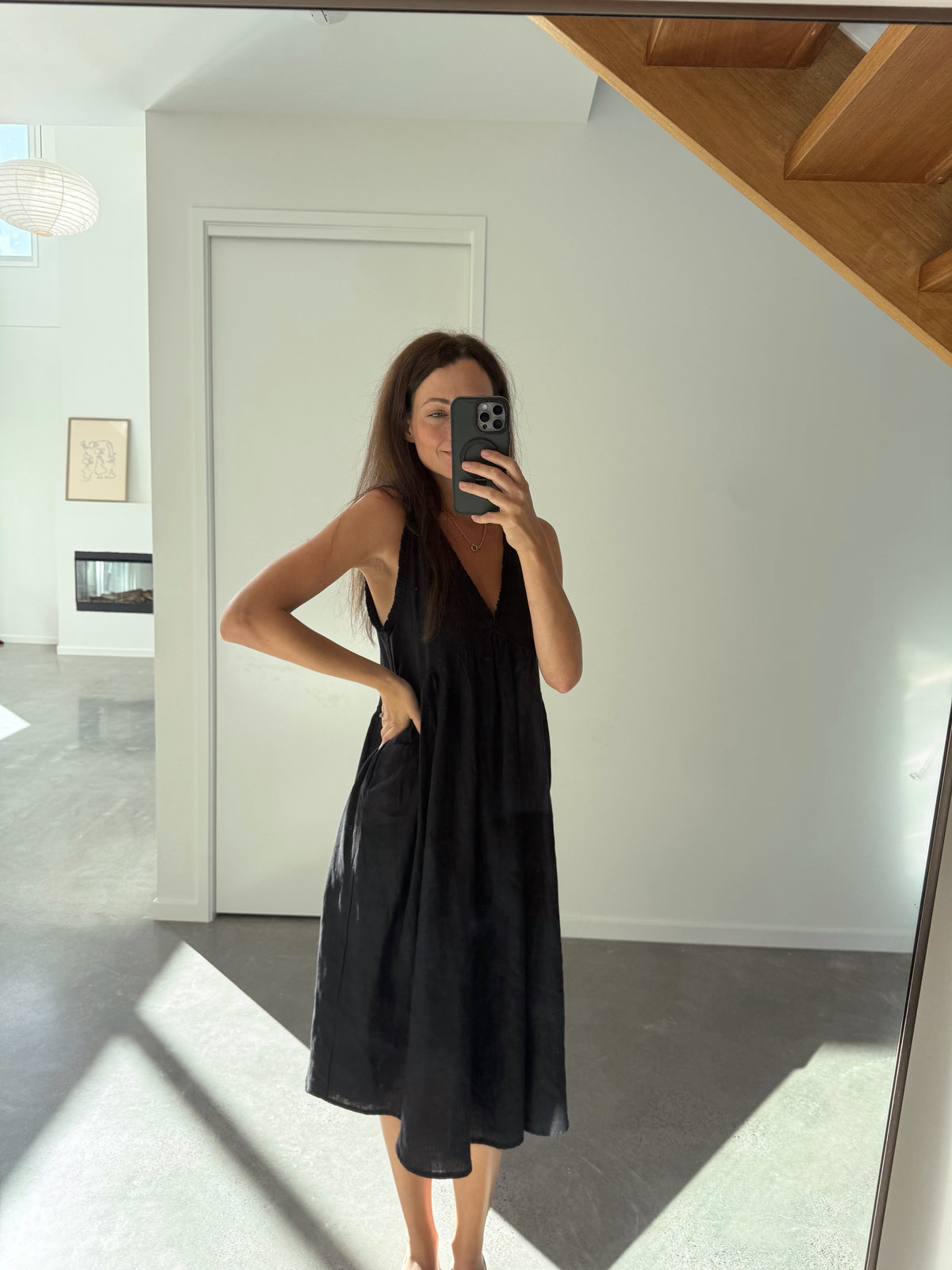 Caris dress midi