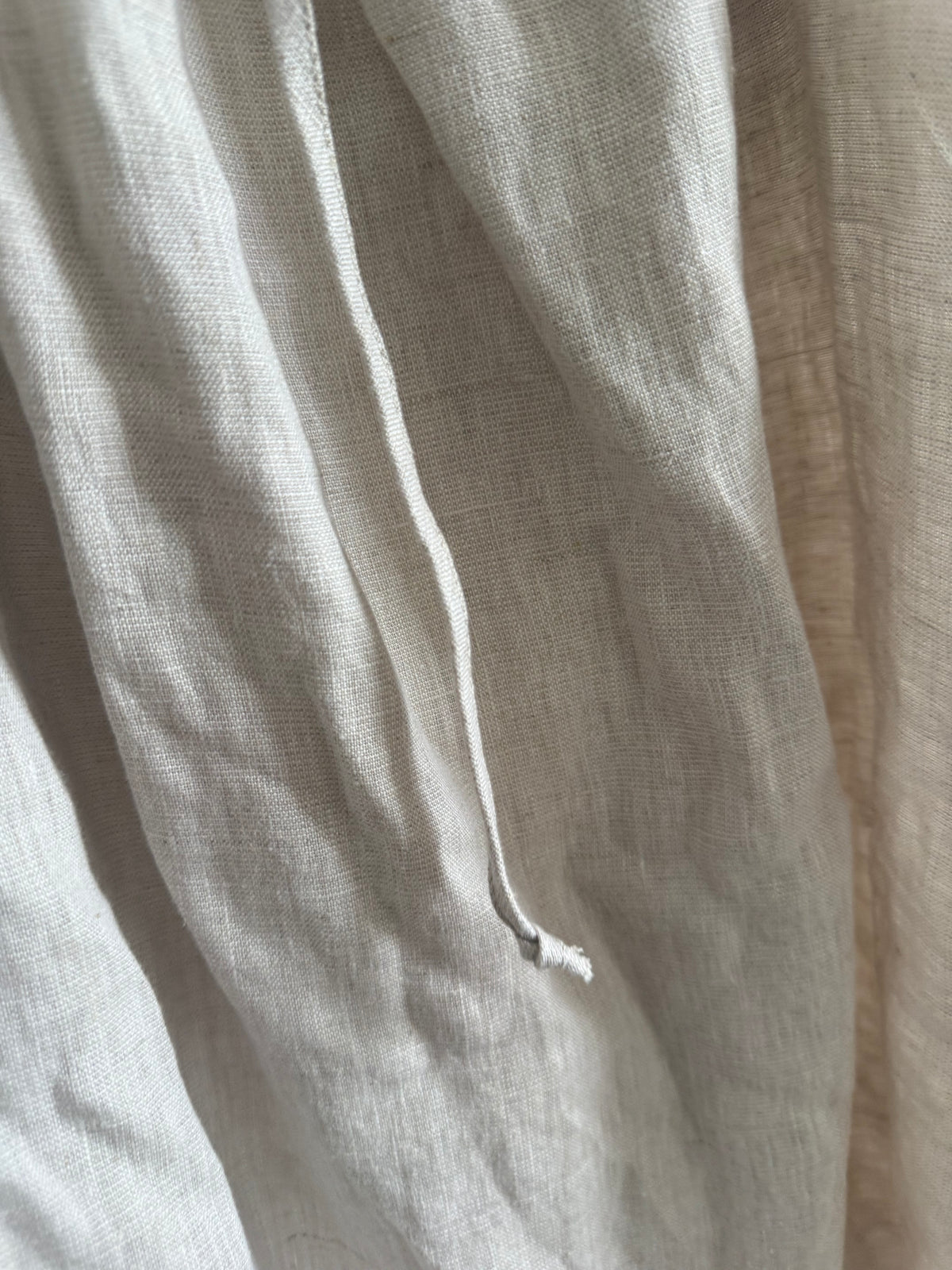 Grace dress size small in chai linen (sample sale)