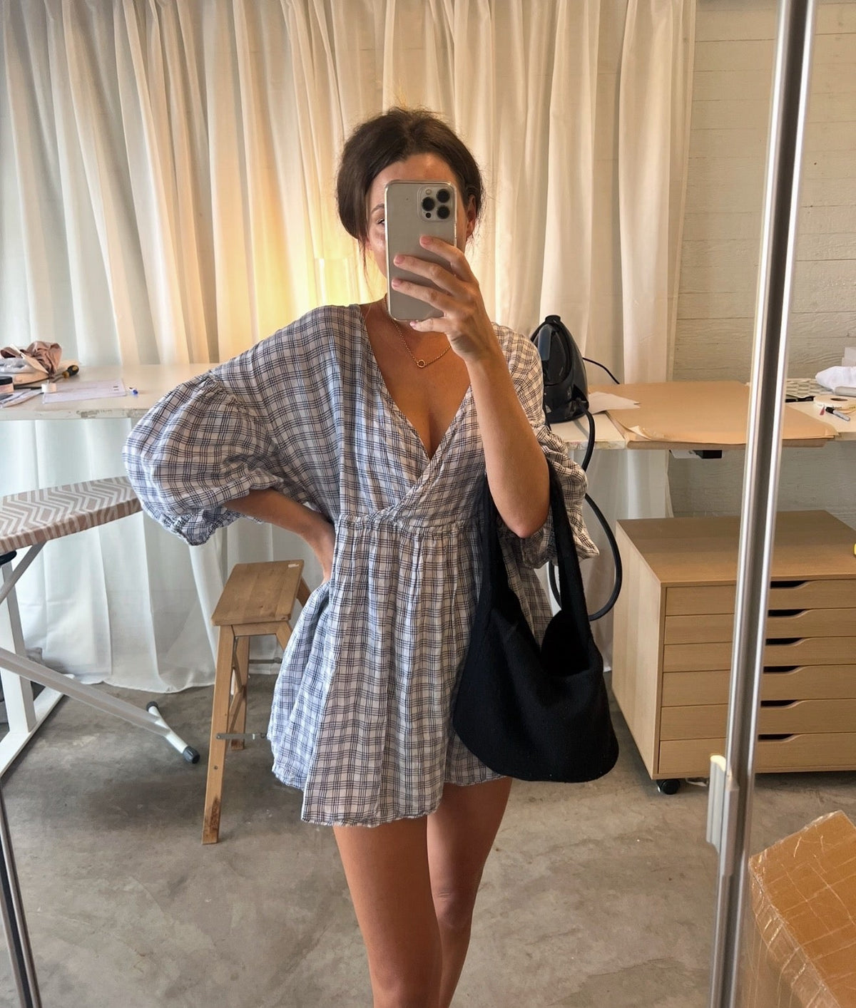 Harp dress plaid size small (pre loved)