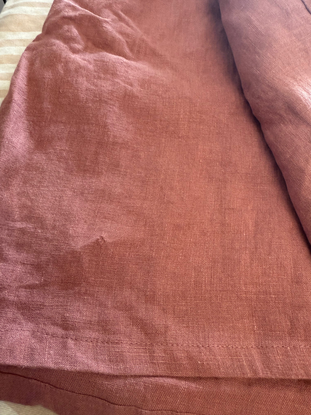 Harp dress cherry size small (seconds)