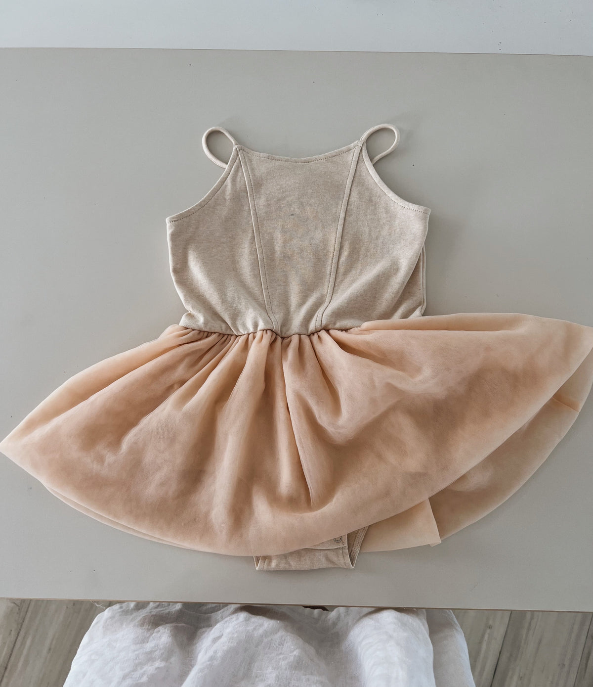 Undyed cotton tutu size 3 (pre loved)