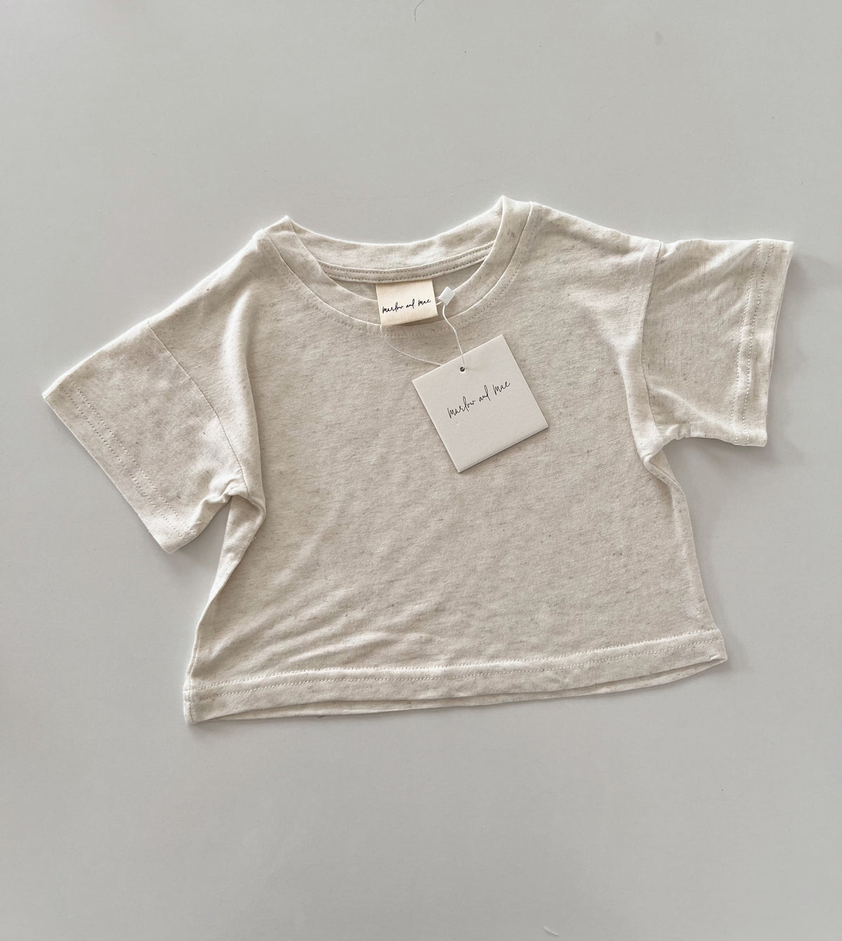 Callie linen rayon tee