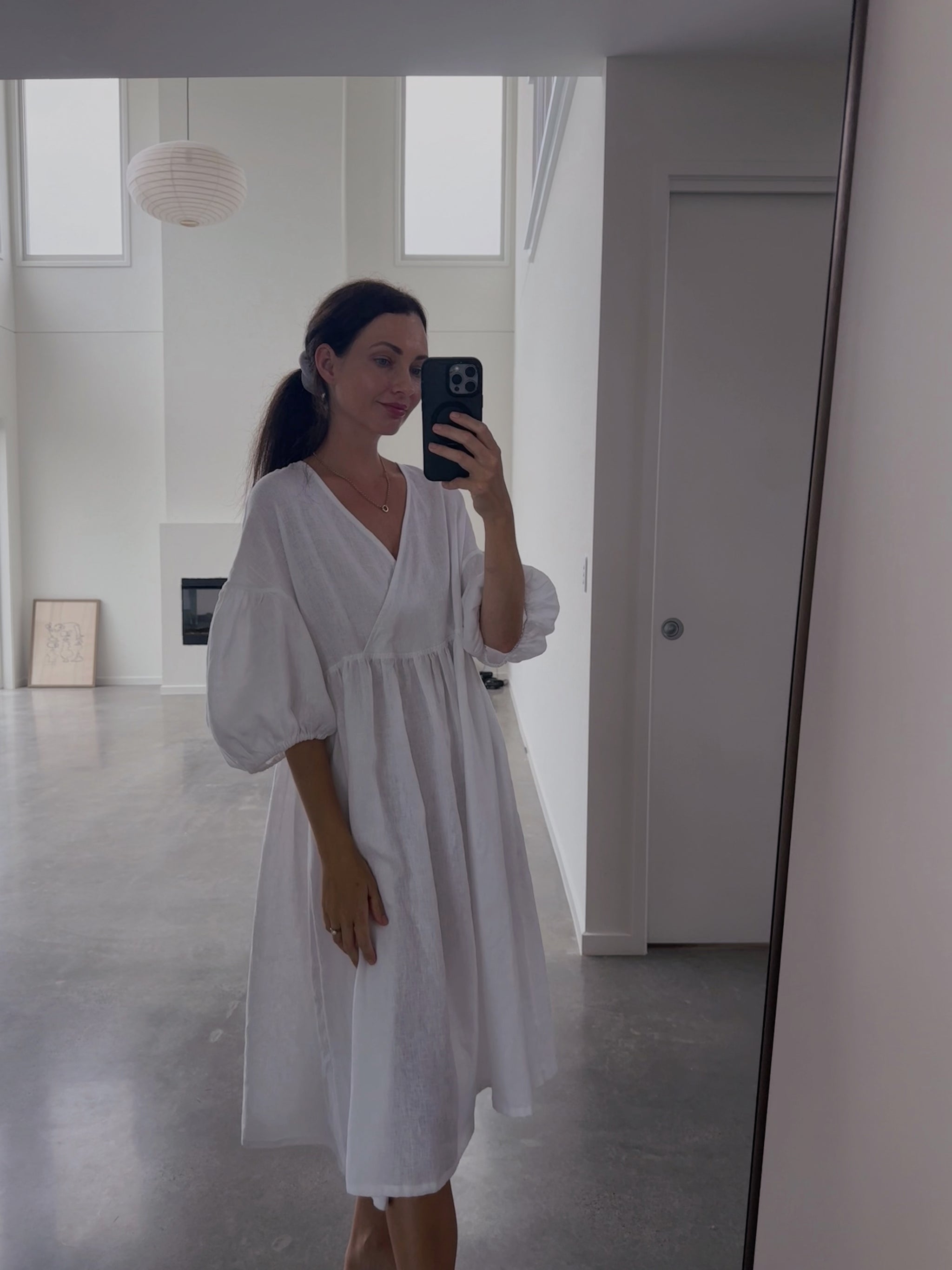 Harp dress midi - Marlow and Mae