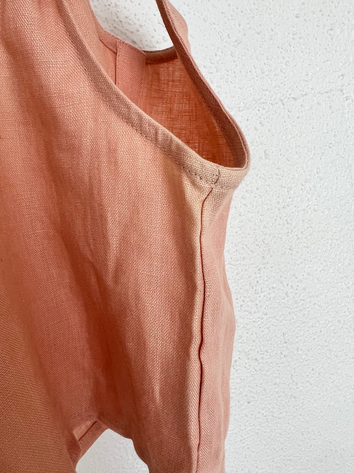 Linen singlet Peach size 2 (seconds)