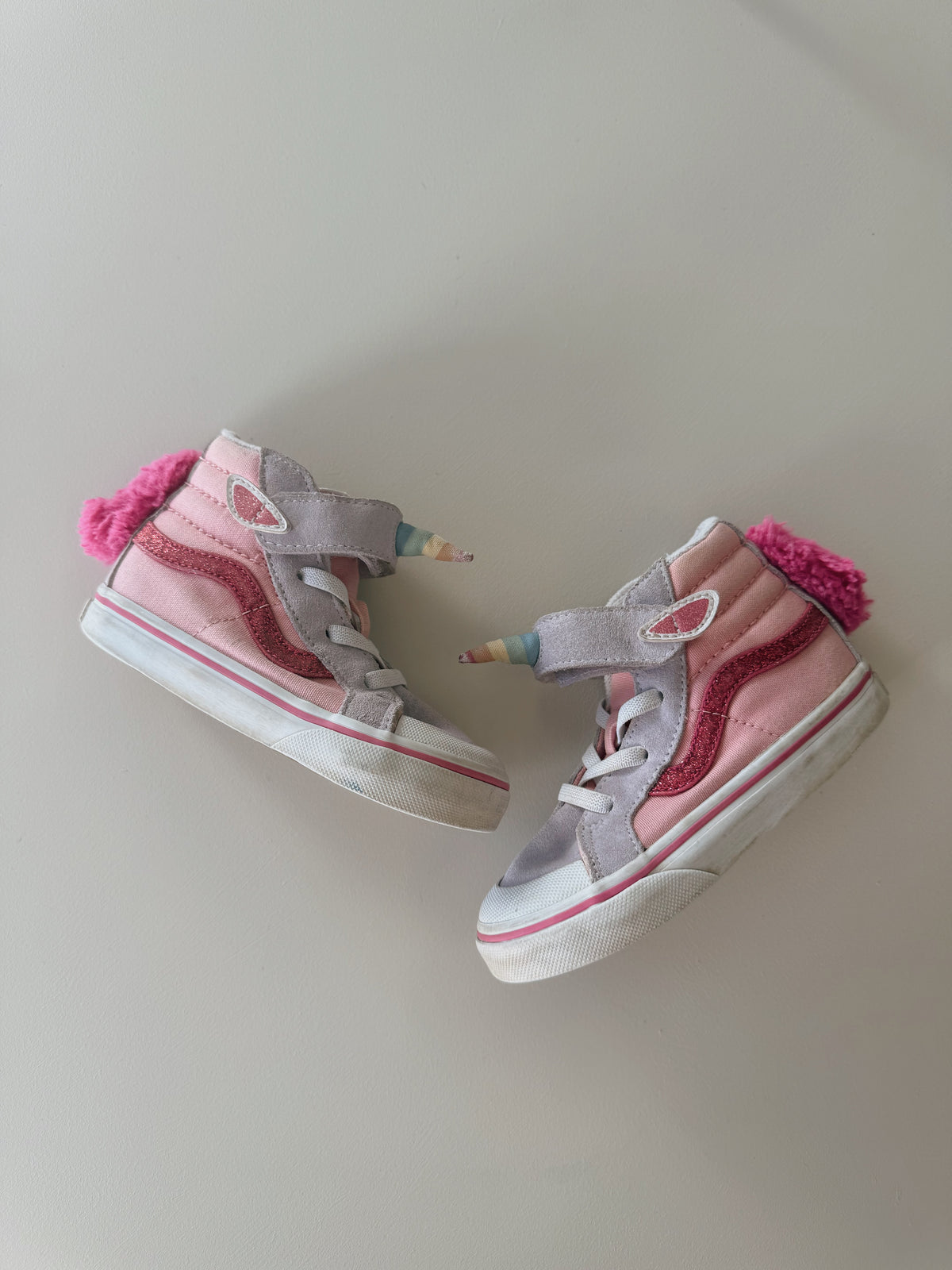 Unicorn vans size toddler US8