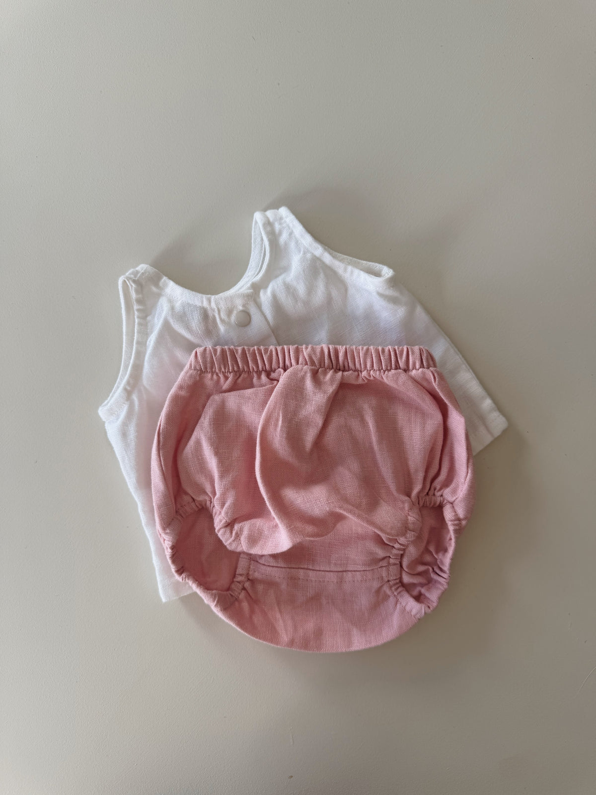 singlet and cover set size 0-3 months