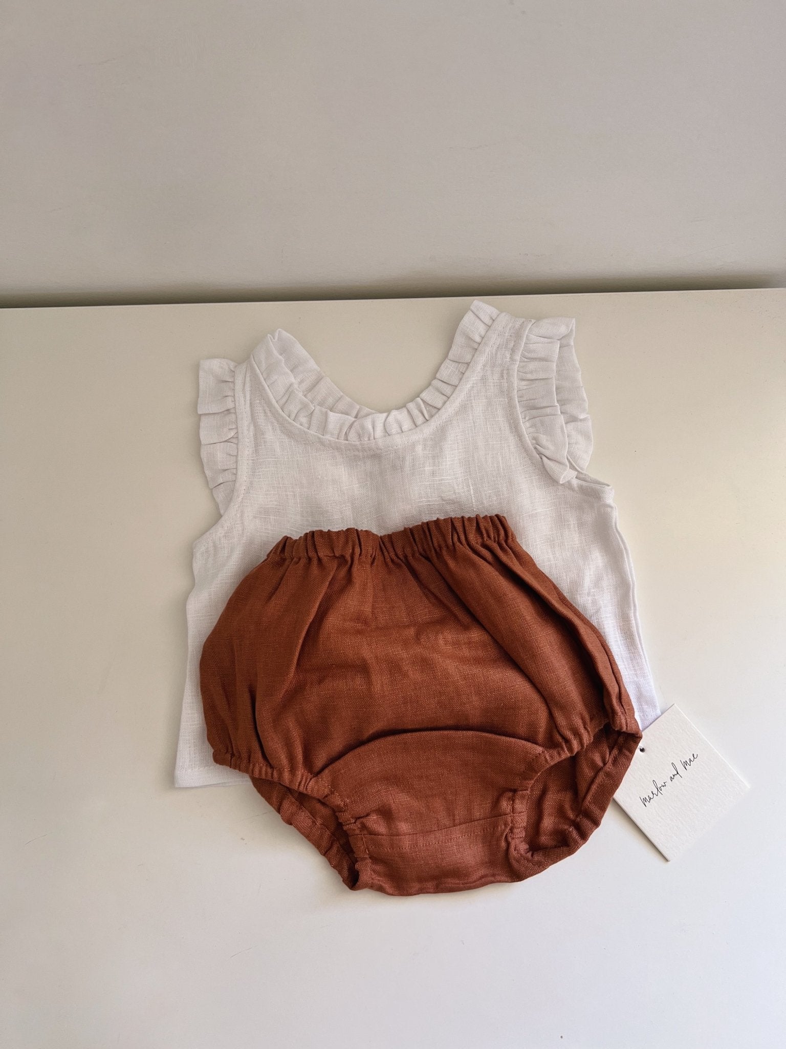 Frill singlet - Marlow and Mae