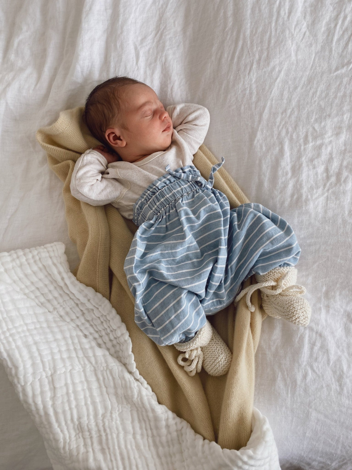 Heirloom baby blanket (100% cashmere) - Marlow and Mae