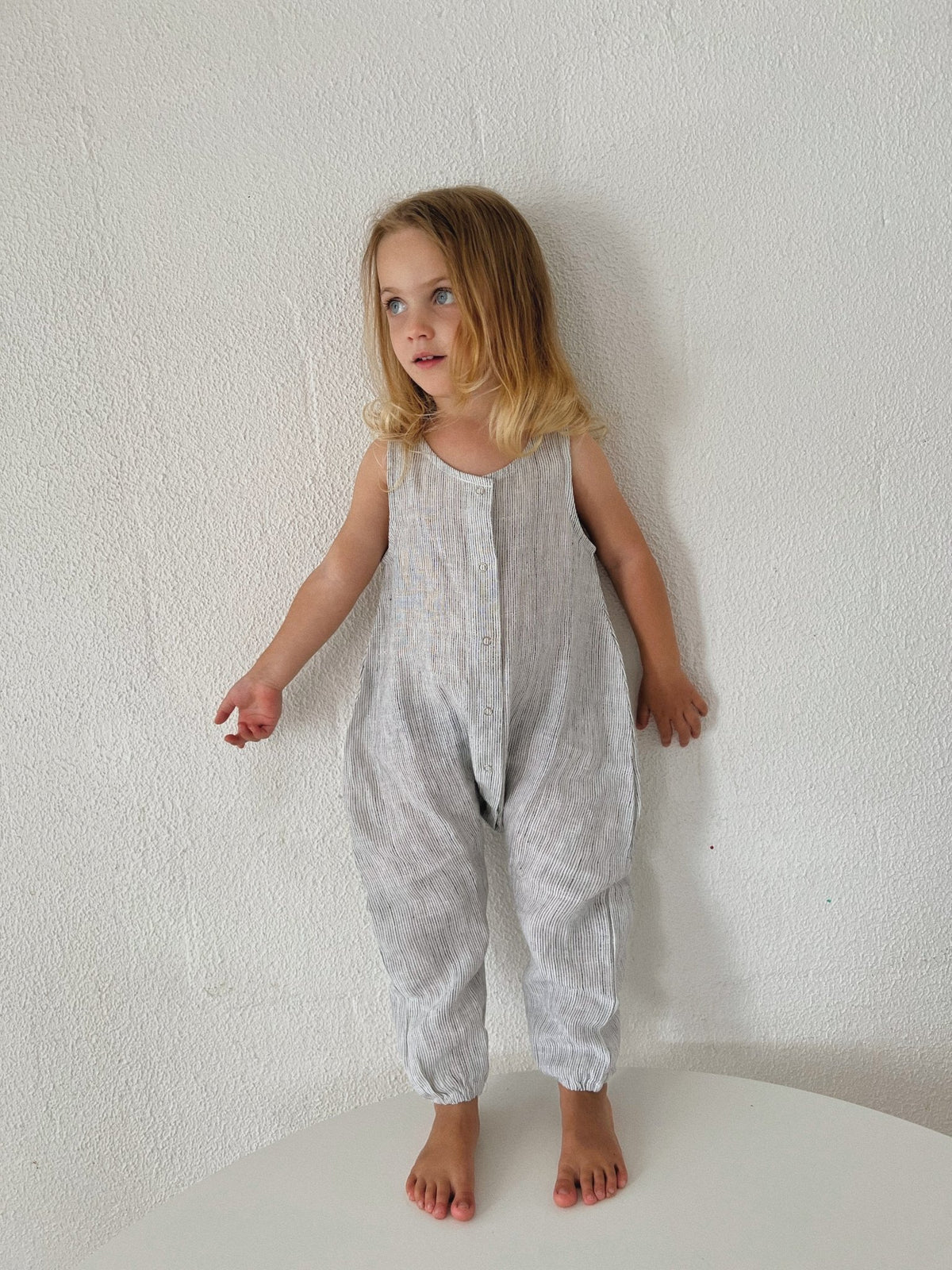 Linen Romper - Marlow and Mae