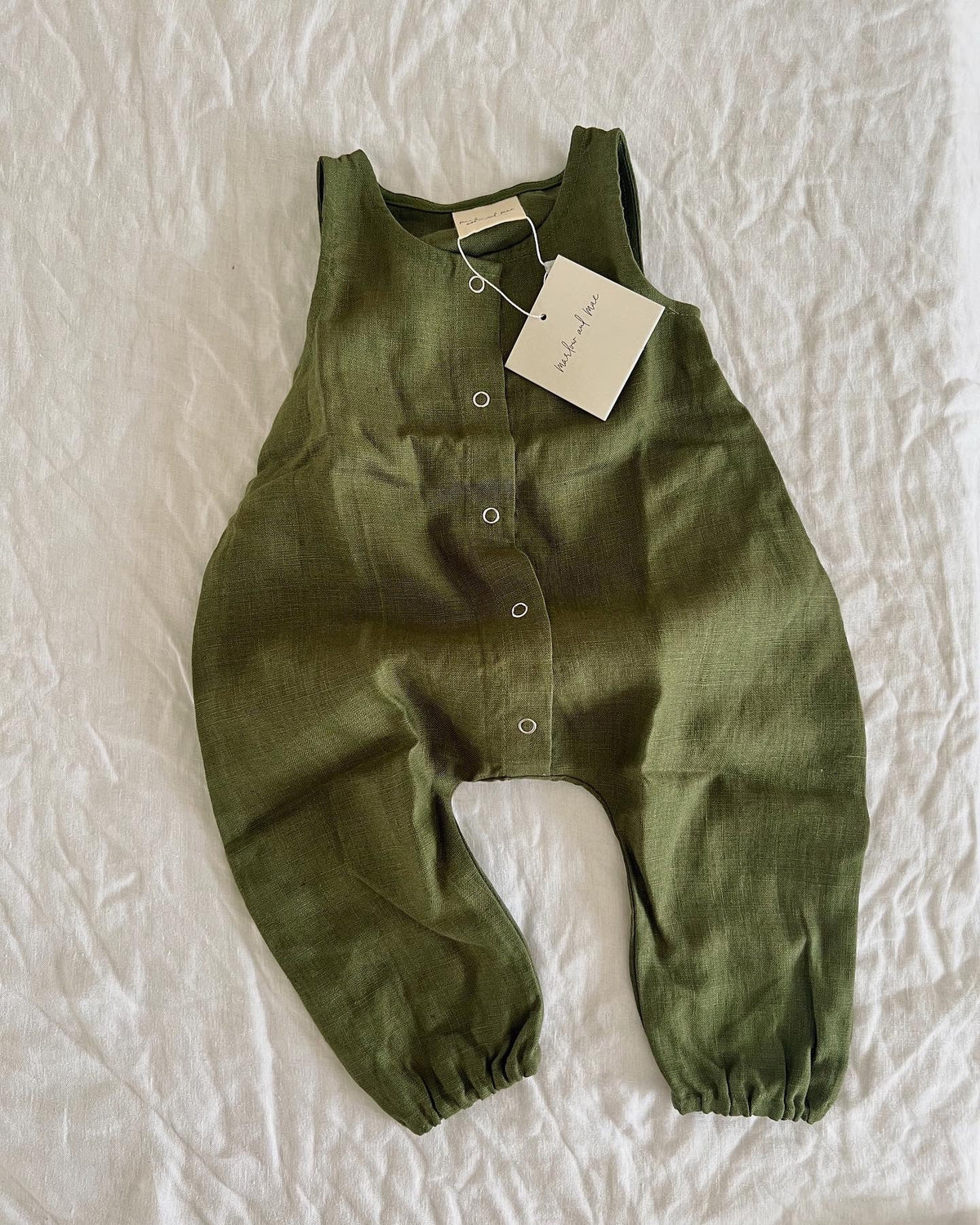 Linen Romper - Marlow and Mae