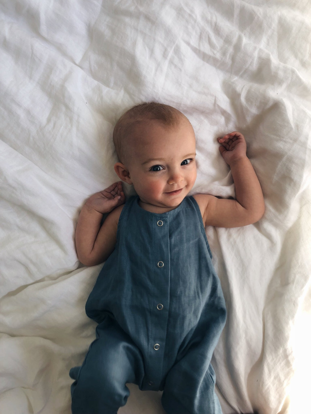 Linen Romper - Marlow and Mae