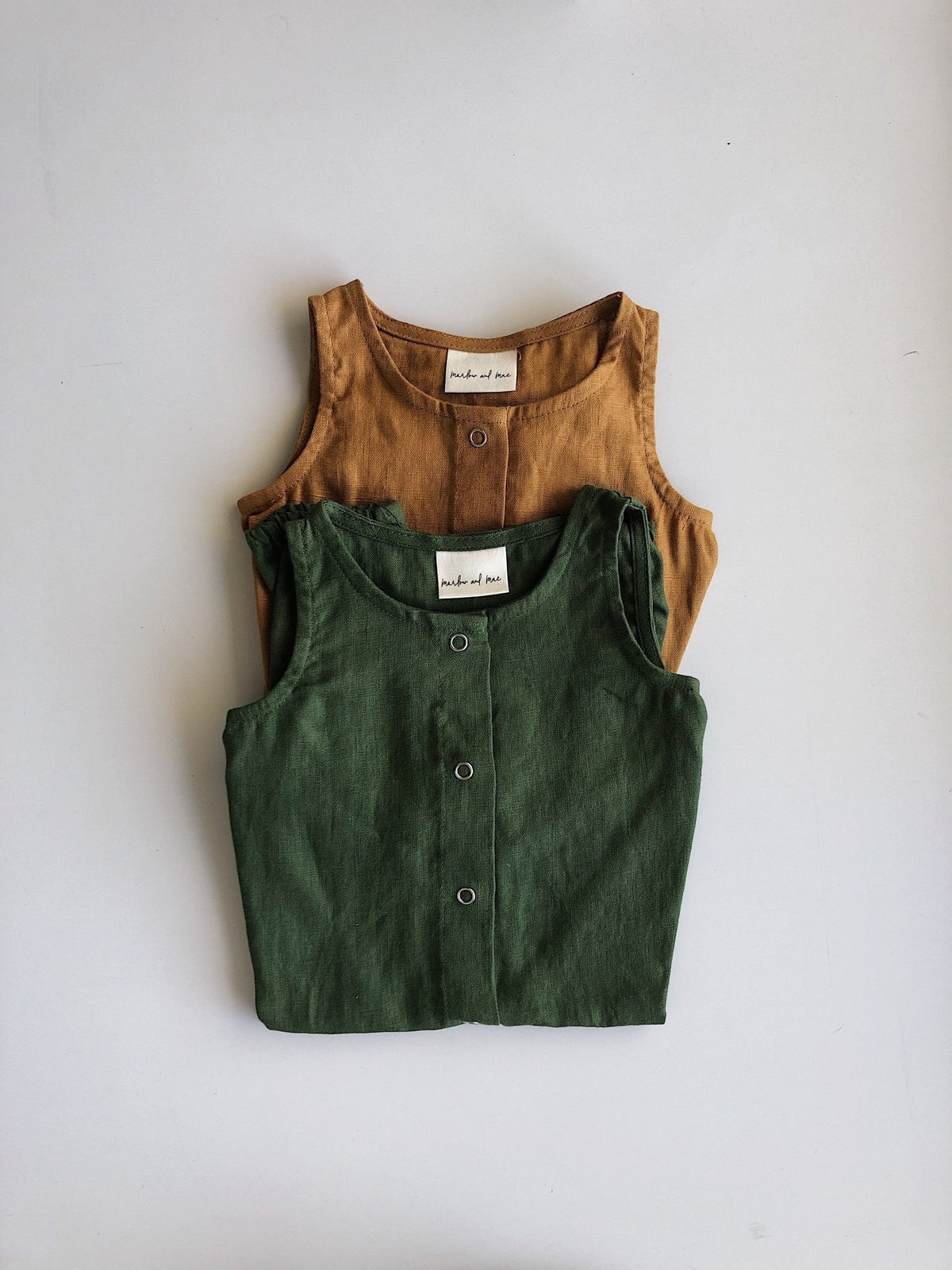 Linen Romper - Marlow and Mae