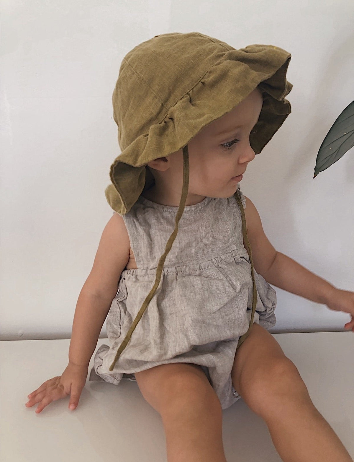 Linen Sun Hat - Marlow and Mae