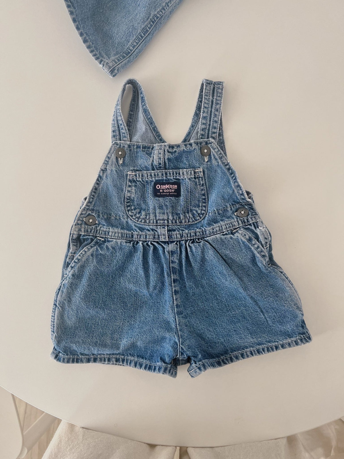 Oshkosh overall pre loved 12m+ - Marlow and Mae