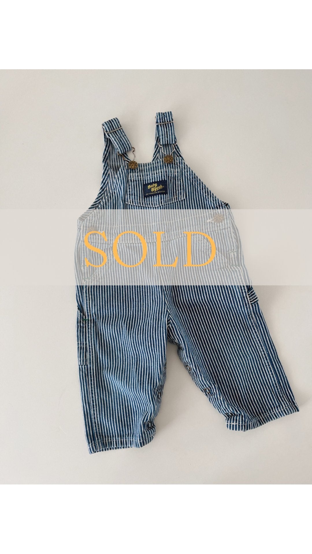 Oshkosh overall pre loved 12m+ - Marlow and Mae