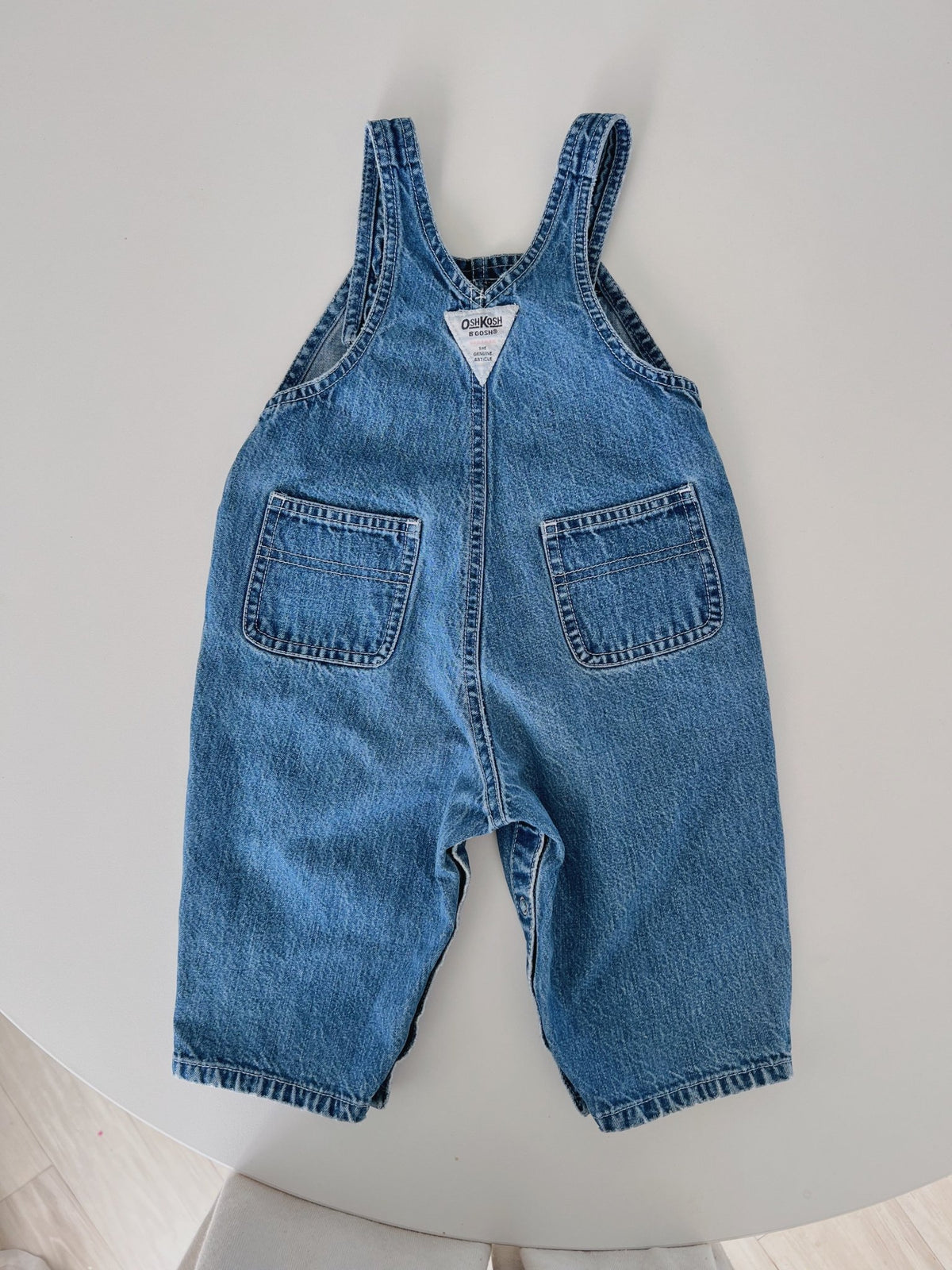 Oshkosh overall pre loved 12m+ - Marlow and Mae