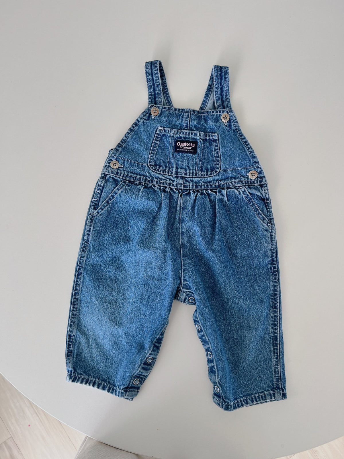 Oshkosh overall pre loved 12m+ - Marlow and Mae