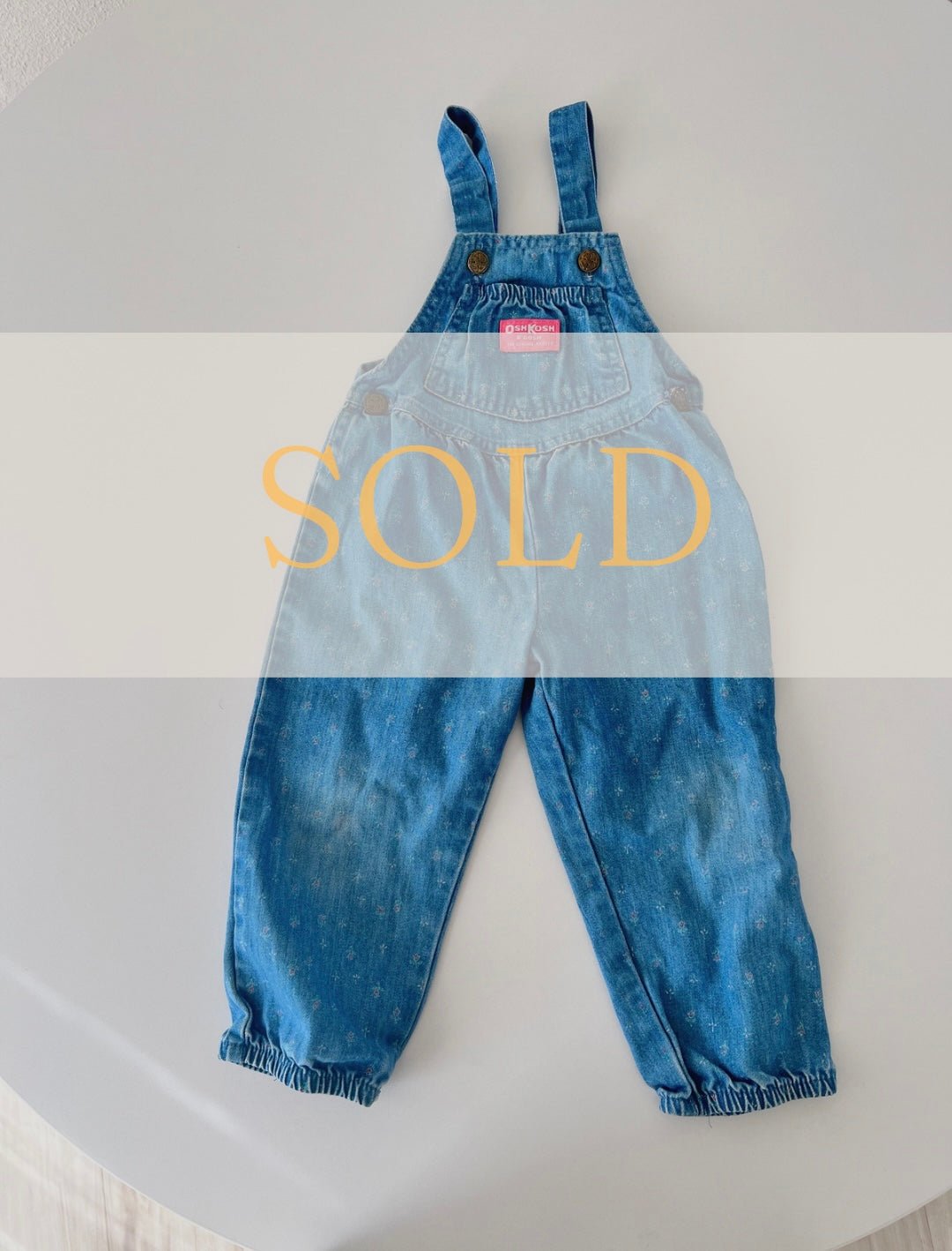 Oshkosh overall pre loved 2t - Marlow and Mae