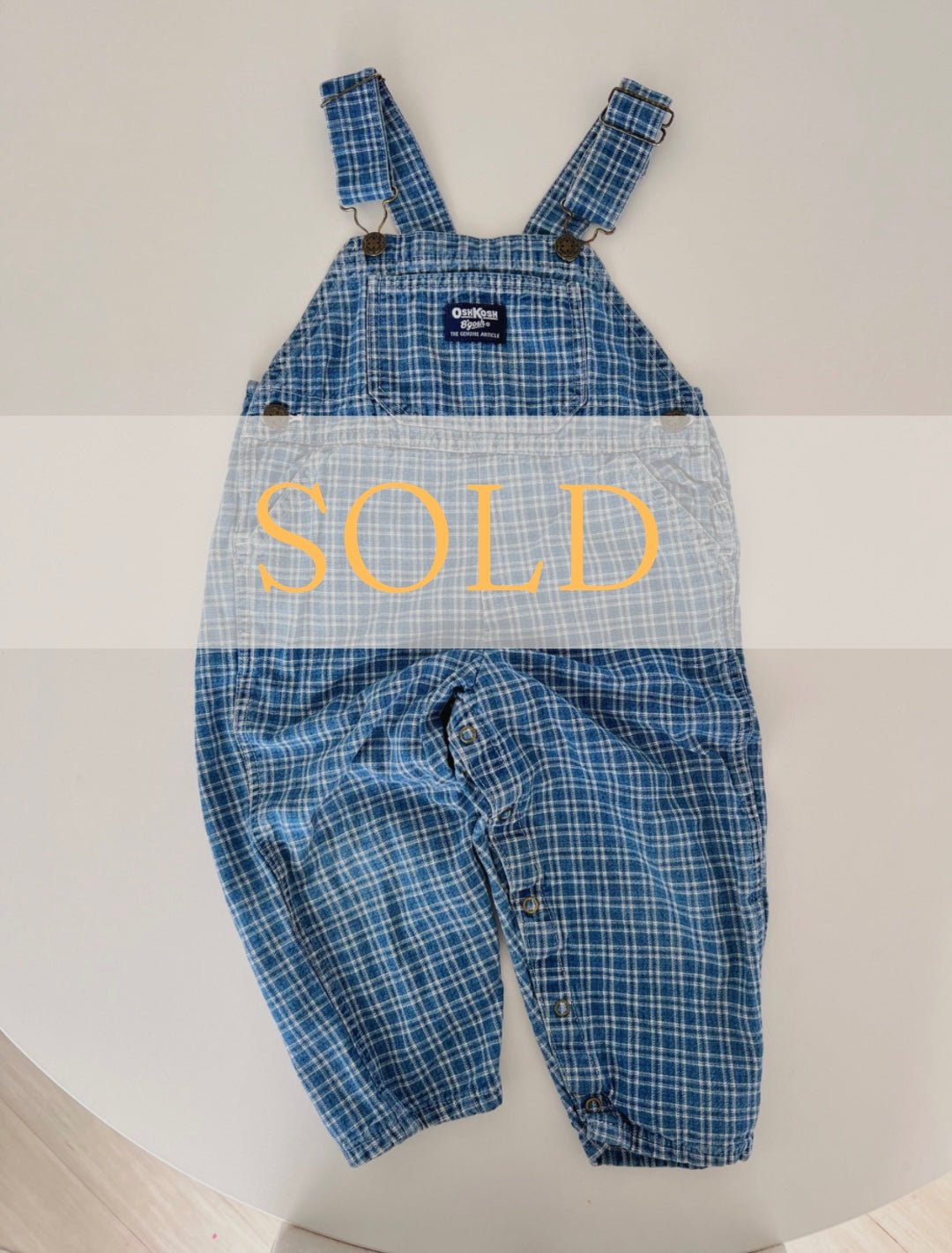 Oshkosh overall pre loved 3t - Marlow and Mae