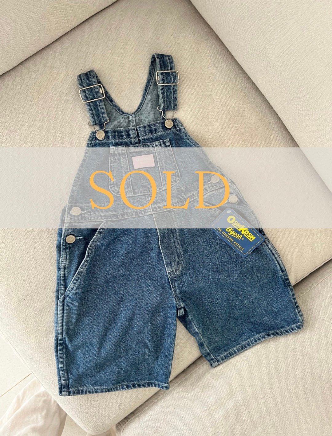 Oshkosh overall Pre loved 5t - Marlow and Mae