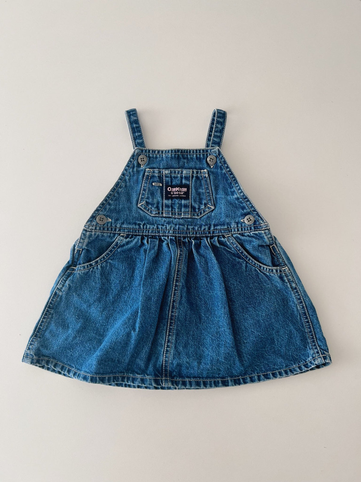 Oshkosh pre loved pinafore 18m - Marlow and Mae