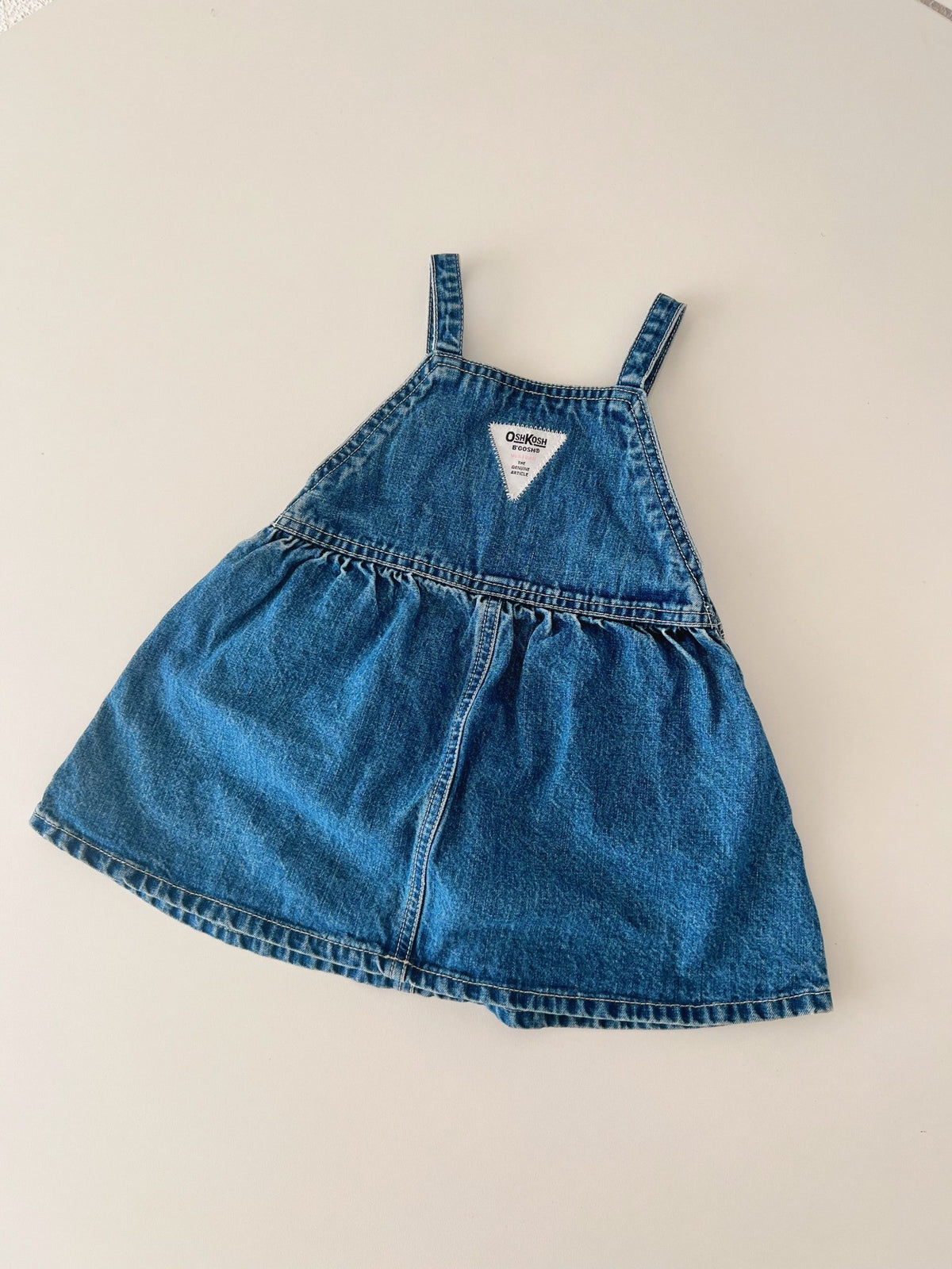 Oshkosh pre loved pinafore 18m - Marlow and Mae