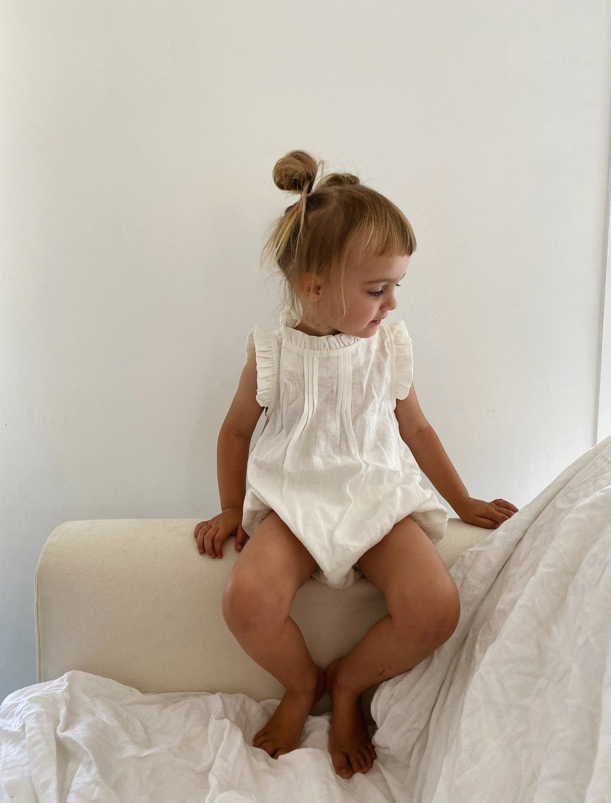 Summer Jean Romper - Marlow and Mae